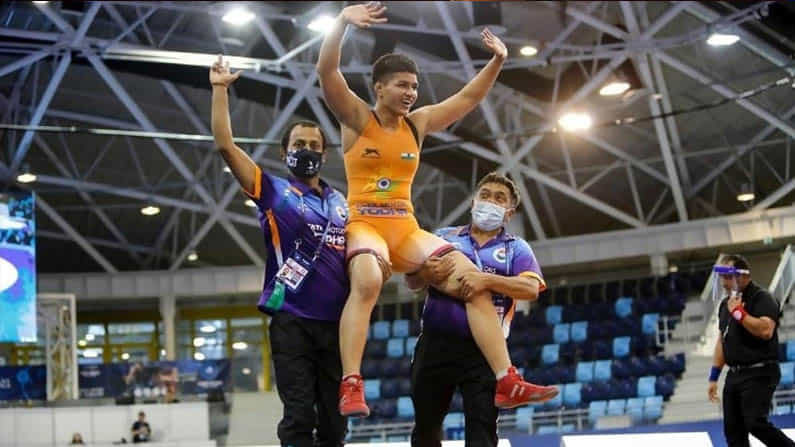 World Cadet Wrestling Championship: ವಿಶ್ವ ಕುಸ್ತಿ ಚಾಂಪಿಯನ್ಷಿಪ್ನಲ್ಲಿ ಚಿನ್ನ ಗೆದ್ದ ಭಾರತದ ಪ್ರಿಯಾ ಮಲಿಕ್