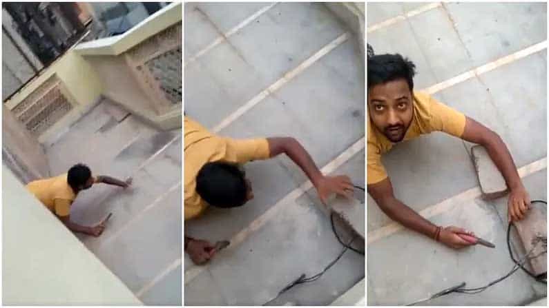 ಕದ್ದ ಕೈನಲ್ಲೇ ಕಳ್ಳನೊಬ್ಬ ಸಿಕ್ಕಿಬಿದ್ರೆ ಕಳ್ಳನ ಪರಿಸ್ಥಿತಿ ಹೇಗಿರಬೇಡ ಹೇಳಿ? ವಿಡಿಯೋ ವೈರಲ್