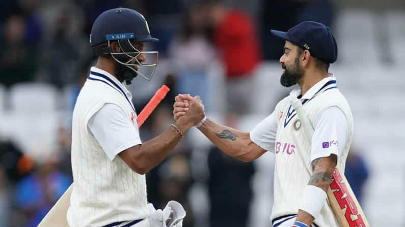 India vs England: ಶತಕದತ್ತ ಪೂಜಾರ, ಅರ್ಧಶತಕದತ್ತ ಕೊಹ್ಲಿ: ಇಂಗ್ಲೆಂಡ್ಗೆ ಶುರುವಾಗಿದೆ ನಡುಕ: 4ನೇ ದಿನ ಏನಾಗಲಿದೆ? India vs England: ಶತಕದತ್ತ ಪೂಜಾರ, ಅರ್ಧಶತಕದತ್ತ ಕೊಹ್ಲಿ: ಇಂಗ್ಲೆಂಡ್ಗೆ ಶುರುವಾಗಿದೆ ನಡುಕ: 4ನೇ ದಿನ ಏನಾಗಲಿದೆ?