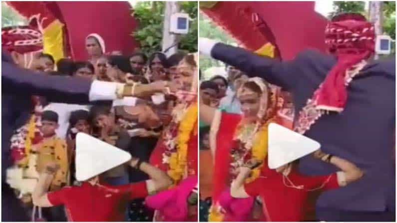 ಮದುವೆಯಲ್ಲಿ ವರನ ಸಕತ್ ಡಾನ್ಸ್! ನಾಚಿ ನೀರಾದ ವಧುವಿನ ವಿಡಿಯೋ ವೈರಲ್ ಮದುವೆಯಲ್ಲಿ ವರನ ಸಕತ್ ಡಾನ್ಸ್! ನಾಚಿ ನೀರಾದ ವಧುವಿನ ವಿಡಿಯೋ ವೈರಲ್