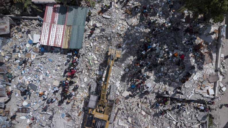 Haiti Earthquake: ಹುಡುಕಿದಷ್ಟೂ ಸಿಗುತ್ತಿವೆ ಶವಗಳು; ಹೈಟಿ ಭೂಕಂಪ ಭೀಕರತೆ, ಸಾವಿನ ಸಂಖ್ಯೆ 2207ಕ್ಕೆ ಏರಿಕೆ