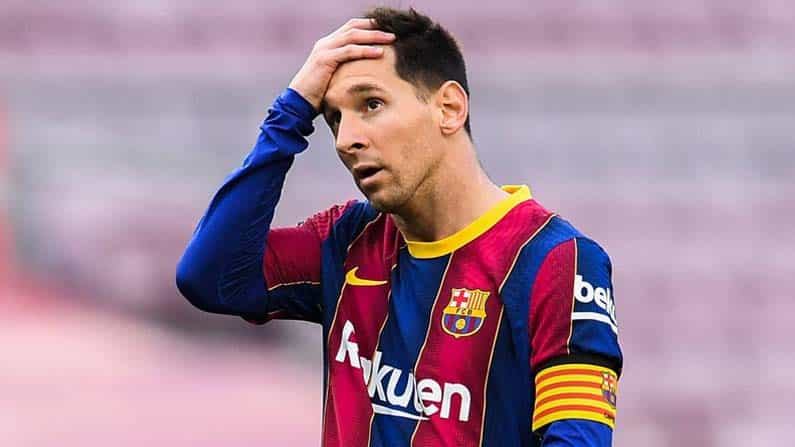 Lionel Messi: ಬಾರ್ಸಿಲೋನಾ ಕ್ಲಬ್ ತೊರೆಯಲಿರುವ ಫುಟ್ಬಾಲ್ ಮಾಂತ್ರಿಕ ಲಿಯೋನೆಲ್ ಮೆಸ್ಸಿ Lionel Messi: ಬಾರ್ಸಿಲೋನಾ ಕ್ಲಬ್ ತೊರೆಯಲಿರುವ ಫುಟ್ಬಾಲ್ ಮಾಂತ್ರಿಕ ಲಿಯೋನೆಲ್ ಮೆಸ್ಸಿ