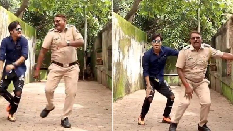 Viral Video: ಬೈಕ್ ಸವಾರನ ಜೊತೆ ಬಾಲಿವುಡ್ ಹಾಡಿಗೆ ಸಖತ್ತಾಗಿ ಸ್ಟೆಪ್ ಹಾಕಿದ ಪೊಲೀಸ್; ವೈರಲ್ ವಿಡಿಯೋ ಇಲ್ಲಿದೆ