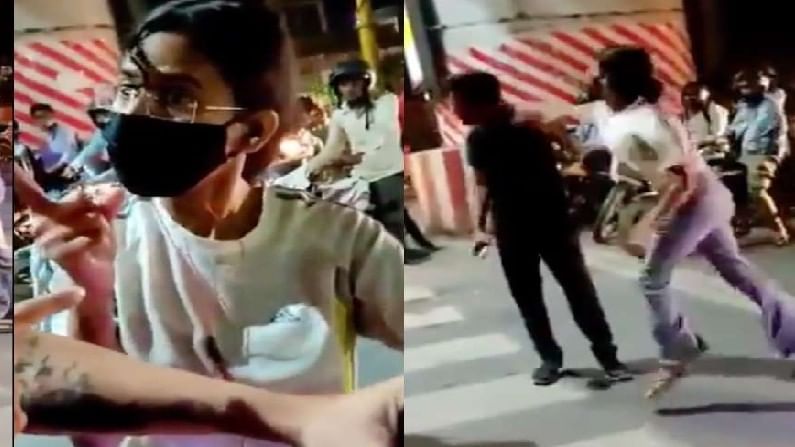 Lucknow Girl Video: ಪೊಲೀಸ್ ಎದುರಲ್ಲೇ ಟ್ರಾಫಿಕ್​ ಮಧ್ಯೆ ಕ್ಯಾಬ್​ ಚಾಲಕನಿಗೆ ಥಳಿಸಿದ ಯುವತಿ; ಶಾಕಿಂಗ್ ವಿಡಿಯೋ ವೈರಲ್