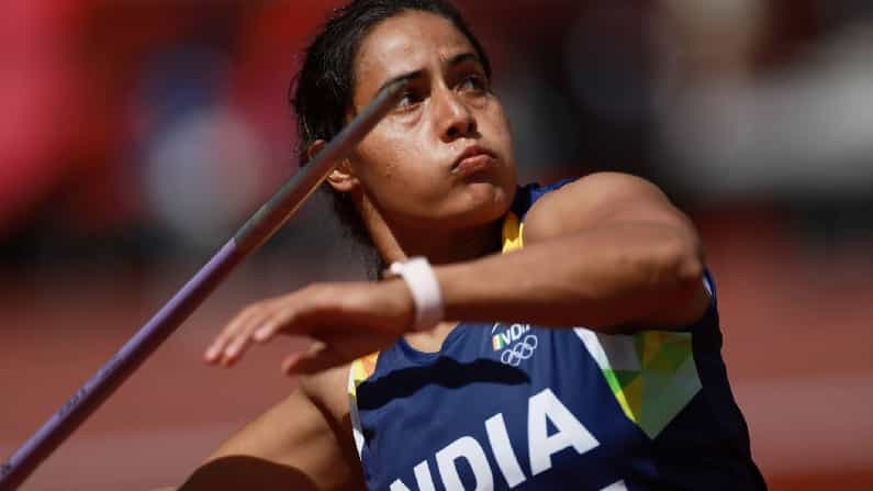 Tokyo Olympics: ವನಿತೆಯರ ಜಾವೆಲಿನ್ ಥ್ರೋ ಸ್ಪರ್ಧೆಯಲ್ಲಿ ಫೈನಲ್ ಪ್ರವೇಶಿಸಲು ವಿಫಲವಾದ ಭಾರತ Tokyo Olympics: ವನಿತೆಯರ ಜಾವೆಲಿನ್ ಥ್ರೋ ಸ್ಪರ್ಧೆಯಲ್ಲಿ ಫೈನಲ್ ಪ್ರವೇಶಿಸಲು ವಿಫಲವಾದ ಭಾರತ