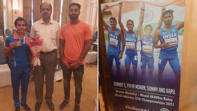 ವಿಶ್ವ ಅಥ್ಲೆಟಿಕ್ಸ್​ನಲ್ಲಿ ಕಂಚು ಗೆದ್ದ ಕನ್ನಡತಿ ಪ್ರಿಯಾ ಮೋಹನ್​ಗೆ ಬಸವರಾಜ ಬೊಮ್ಮಾಯಿ ಅಭಿನಂದನೆ
