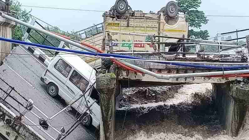 Uttarakhand Landslide ಡೆಹ್ರಾಡೂನ್-ಹೃಷಿಕೇಶ್ ಹೆದ್ದಾರಿಯಲ್ಲಿ ಮುರಿದು ಬಿದ್ದ ರಾಣಿ ಪೋಖರಿ ಸೇತುವೆ; ಹಲವೆಡೆ ಭೂಕುಸಿತ