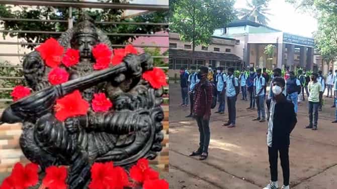 ಮಕ್ಕಳನ್ನು ಸ್ವಾಗತಿಸಲು ಸಜ್ಜಾದ ಶಾಲೆಗಳು; ಕೊರೊನಾ ಭೀತಿಯ ನಡುವೆಯೂ ಕಲಿಕೆಯ ಸಂಭ್ರಮ ಶುರು