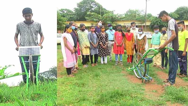 ಅಪ್ಪನ ಕೃಷಿ ಕೆಲಸಕ್ಕೆ ನೆರವಾಗಲು ಎಸ್ಎಲ್ಎಲ್ಸಿ ಮುಗಿಸಿದ ವಿದ್ಯಾರ್ಥಿಯಿಂದ ಕೃಷಿ ಯಂತ್ರ ಆವಿಷ್ಕಾರ ಅಪ್ಪನ ಕೃಷಿ ಕೆಲಸಕ್ಕೆ ನೆರವಾಗಲು ಎಸ್ಎಲ್ಎಲ್ಸಿ ಮುಗಿಸಿದ ವಿದ್ಯಾರ್ಥಿಯಿಂದ ಕೃಷಿ ಯಂತ್ರ ಆವಿಷ್ಕಾರ