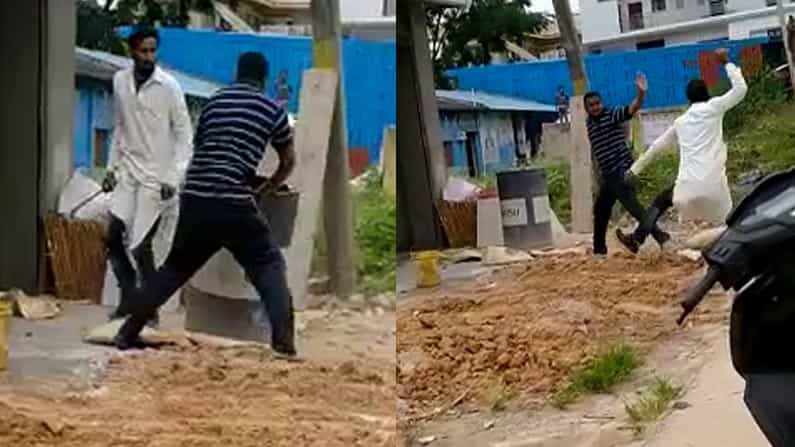 ಹಾಸನದಲ್ಲಿ ಕ್ಷುಲ್ಲಕ ಕಾರಣಕ್ಕೆ ಯುವಕರ ಮೇಲೆ ಮಚ್ಚಿನಿಂದ ಹಲ್ಲೆ; ವಿಡಿಯೋ ವೈರಲ್ ಹಾಸನದಲ್ಲಿ ಕ್ಷುಲ್ಲಕ ಕಾರಣಕ್ಕೆ ಯುವಕರ ಮೇಲೆ ಮಚ್ಚಿನಿಂದ ಹಲ್ಲೆ; ವಿಡಿಯೋ ವೈರಲ್