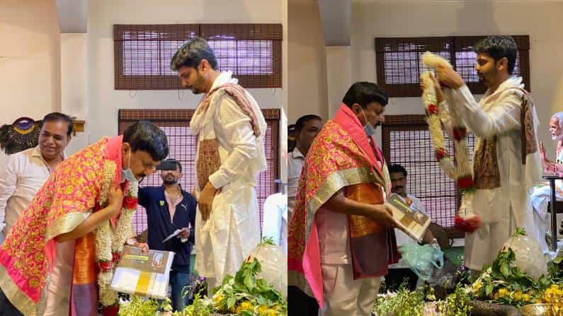 ವಿನಯ್ ಗುರೂಜಿ ಆರತಿ ಮಾಡುವಾಗ ಬಿತ್ತು ದೇವಿಯ ಪ್ರಸಾದ; ನೂತನ ಗೃಹ ಸಚಿವ ಆರಗ ಜ್ಞಾನೇಂದ್ರಗೆ ದೊರಕಿತು ಆಶೀರ್ವಾದ ವಿನಯ್ ಗುರೂಜಿ ಆರತಿ ಮಾಡುವಾಗ ಬಿತ್ತು ದೇವಿಯ ಪ್ರಸಾದ; ನೂತನ ಗೃಹ ಸಚಿವ ಆರಗ ಜ್ಞಾನೇಂದ್ರಗೆ ದೊರಕಿತು ಆಶೀರ್ವಾದ