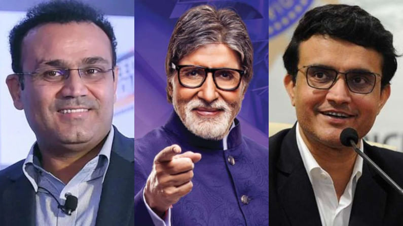 KBC 13: ಕರೋಡ್ಪತಿ ಹಾಟ್ಸೀಟ್ನಲ್ಲಿ ಗಂಗೂಲಿ, ಸೆಹ್ವಾಗ್? 13ನೇ ಸೀಸನ್ ನಿರೂಪಣೆಗೆ ಅಮಿತಾಭ್ ರೆಡಿ KBC 13: ಕರೋಡ್ಪತಿ ಹಾಟ್ಸೀಟ್ನಲ್ಲಿ ಗಂಗೂಲಿ, ಸೆಹ್ವಾಗ್? 13ನೇ ಸೀಸನ್ ನಿರೂಪಣೆಗೆ ಅಮಿತಾಭ್ ರೆಡಿ