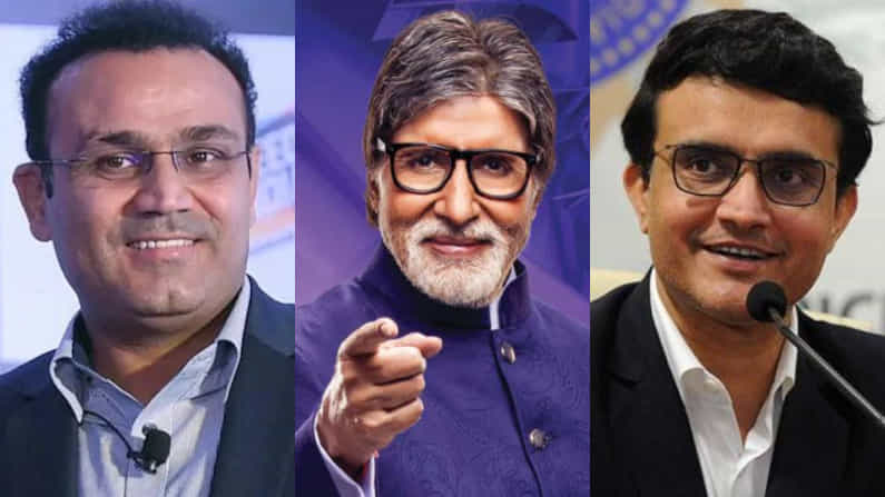 KBC 13: ಕರೋಡ್ಪತಿ ಹಾಟ್ಸೀಟ್ನಲ್ಲಿ ಗಂಗೂಲಿ, ಸೆಹ್ವಾಗ್? 13ನೇ ಸೀಸನ್ ನಿರೂಪಣೆಗೆ ಅಮಿತಾಭ್ ರೆಡಿ KBC 13: ಕರೋಡ್ಪತಿ ಹಾಟ್ಸೀಟ್ನಲ್ಲಿ ಗಂಗೂಲಿ, ಸೆಹ್ವಾಗ್? 13ನೇ ಸೀಸನ್ ನಿರೂಪಣೆಗೆ ಅಮಿತಾಭ್ ರೆಡಿ