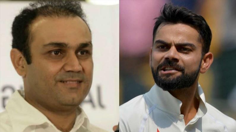 Virat Kohli: ನೂರರ ಗಡಿಮುಟ್ಟಲು ವಿರಾಟ್ ಕೊಹ್ಲಿ ಪರದಾಟ: ಸೆಹ್ವಾಗ್ ಟ್ರೋಲ್ ಮಾಡಿದ್ದು ಹೀಗೆ Virat Kohli: ನೂರರ ಗಡಿಮುಟ್ಟಲು ವಿರಾಟ್ ಕೊಹ್ಲಿ ಪರದಾಟ: ಸೆಹ್ವಾಗ್ ಟ್ರೋಲ್ ಮಾಡಿದ್ದು ಹೀಗೆ