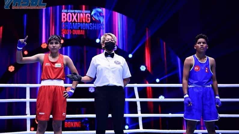 Asian Junior Championship: ಭಾರತೀಯರ ಉತ್ತಮ ಪ್ರದರ್ಶನ; ಬಾಕ್ಸಿಂಗ್ನಲ್ಲಿ ಫೈನಲ್ ತಲುಪಿದ 6 ಆಟಗಾರರು Asian Junior Championship: ಭಾರತೀಯರ ಉತ್ತಮ ಪ್ರದರ್ಶನ; ಬಾಕ್ಸಿಂಗ್ನಲ್ಲಿ ಫೈನಲ್ ತಲುಪಿದ 6 ಆಟಗಾರರು