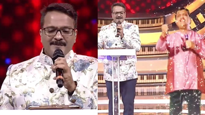‘ಎದೆ ತುಂಬಿ ಹಾಡುವೆನು’ ವೇದಿಕೆ ಮೇಲೆ ಎಸ್ಪಿಬಿ ಧ್ವನಿ; ಭಾವುಕರಾದ ಪುತ್ರ ಚರಣ್ ‘ಎದೆ ತುಂಬಿ ಹಾಡುವೆನು’ ವೇದಿಕೆ ಮೇಲೆ ಎಸ್ಪಿಬಿ ಧ್ವನಿ; ಭಾವುಕರಾದ ಪುತ್ರ ಚರಣ್