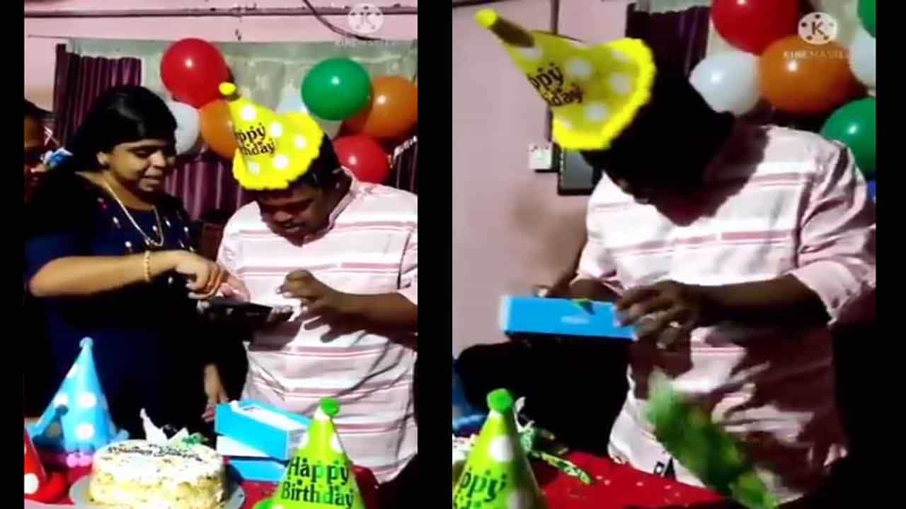 Viral Video: ವಿಶೇಷ ಚೇತನ ಹುಡುಗನಿಗೆ ಅಮ್ಮನಿಂದ ಸ್ಪೆಷಲ್ ಗಿಫ್ಟ್; ಆತನ ಖುಷಿ ಎಲ್ಲರ ಮನ ಮಿಡಿಯುವಂತಿದೆ Viral Video: ವಿಶೇಷ ಚೇತನ ಹುಡುಗನಿಗೆ ಅಮ್ಮನಿಂದ ಸ್ಪೆಷಲ್ ಗಿಫ್ಟ್; ಆತನ ಖುಷಿ ಎಲ್ಲರ ಮನ ಮಿಡಿಯುವಂತಿದೆ