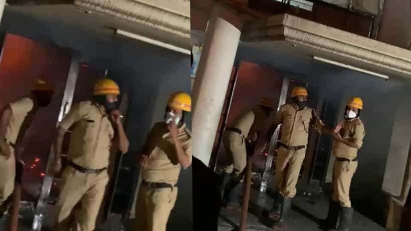 ಬೆಂಗಳೂರು: ಪೆಟ್ರೋಲ್ ಬಂಕ್ ಪಕ್ಕದ ಬಹುಮಹಡಿ ಹೋಟೆಲ್ ಬೆಂಕಿಗೆ ಆಹುತಿ; 96 ಕೋಣೆಗಳ ಕಟ್ಟಡದಲ್ಲಿ ತಪ್ಪಿದ ಭೀಕರ ಅವಘಡ