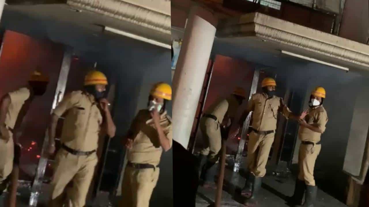 ಬೆಂಗಳೂರು: ಪೆಟ್ರೋಲ್ ಬಂಕ್ ಪಕ್ಕದ ಬಹುಮಹಡಿ ಹೋಟೆಲ್ ಬೆಂಕಿಗೆ ಆಹುತಿ; 96 ಕೋಣೆಗಳ ಕಟ್ಟಡದಲ್ಲಿ ತಪ್ಪಿದ ಭೀಕರ ಅವಘಡ ಬೆಂಗಳೂರು: ಪೆಟ್ರೋಲ್ ಬಂಕ್ ಪಕ್ಕದ ಬಹುಮಹಡಿ ಹೋಟೆಲ್ ಬೆಂಕಿಗೆ ಆಹುತಿ; 96 ಕೋಣೆಗಳ ಕಟ್ಟಡದಲ್ಲಿ ತಪ್ಪಿದ ಭೀಕರ ಅವಘಡ