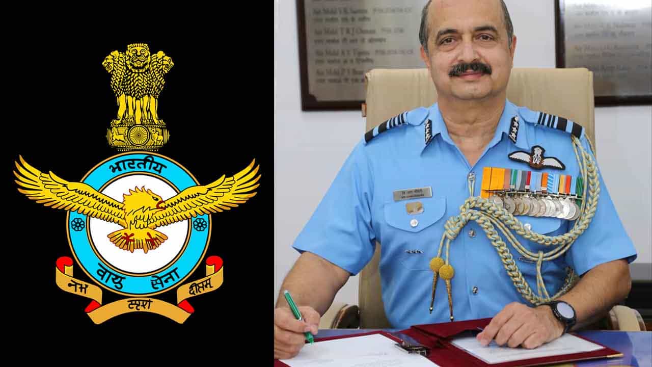 ವಾಯುಪಡೆ ಮುಖ್ಯಸ್ಥರಾಗಿ ವಿ.ಆರ್.ಚೌಧರಿ ಅಧಿಕಾರ ಸ್ವೀಕಾರ ವಾಯುಪಡೆ ಮುಖ್ಯಸ್ಥರಾಗಿ ವಿ.ಆರ್.ಚೌಧರಿ ಅಧಿಕಾರ ಸ್ವೀಕಾರ