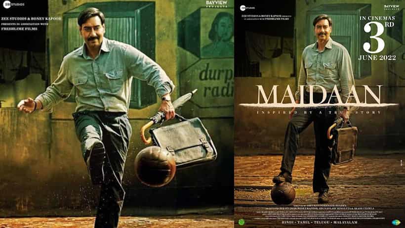 Maidaan: ಅಜಯ್ ದೇವಗನ್ ನಟನೆಯ ಬಹುನಿರೀಕ್ಷಿತ ‘ಮೈದಾನ್’ ಚಿತ್ರದ ಬಿಡುಗಡೆಯ ದಿನಾಂಕ ಘೋಷಣೆ