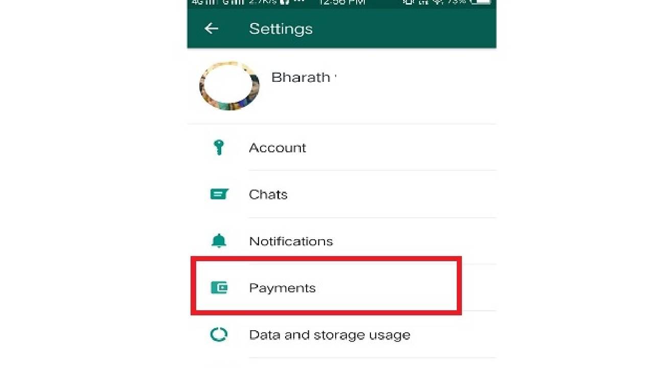  ಇದಕ್ಕಾಗಿ ಬಳಕೆದಾರರು ತಮ್ಮ ವಾಟ್ಸ್​ಆ್ಯಪ್ ಖಾತೆಯನ್ನು ಪರಿಶೀಲಿಸಬಹುದು. ವಾಟ್ಸ್​ಆ್ಯಪ್​ ಅಪ್ಲಿಕೇಶನ್​ ಅನ್ನು ಓಪನ್ ಮಾಡಿದರೆ ಬಲಭಾಗದಲ್ಲಿ 3 ಡಾಟ್​ಗಳು ಕಾಣಸಿಗುತ್ತದೆ. ಅದನ್ನು ಕ್ಲಿಕ್ ಮಾಡಿದರೆ ಐದನೇ ಸ್ಥಾನದಲ್ಲಿ payment (ಪೇಮೆಂಟ್) ಆಯ್ಕೆ ಇರುತ್ತದೆ. ಅದನ್ನು ಕ್ಲಿನ್ ಮಾಡಿದರೆ ನಿಮ್ಮ ಬ್ಯಾಂಕ್ ಖಾತೆಯನ್ನು ಲಿಂಕ್ ಮಾಡಲು ಆಯ್ಕೆ ನೀಡಲಾಗಿರುತ್ತದೆ.