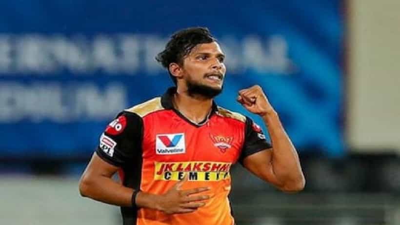 IPL 2021: ಸನ್ರೈಸರ್ಸ್ ತಂಡದ ಟಿ. ನಟರಾಜನ್ಗೆ ಕೊರೊನಾ ಪಾಸಿಟಿವ್; ಮತ್ತೆ ರದ್ದಾಗುತ್ತಾ ಐಪಿಎಲ್?