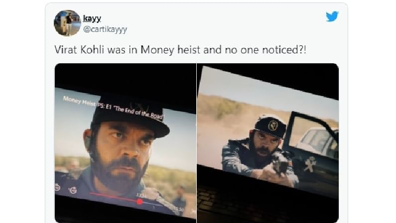 Money Heist 5 Virat Kohli and Bobby Deol