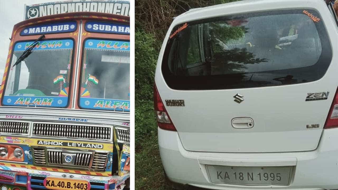 ಕಾರು-ಲಾರಿ ಮುಖಾಮುಖಿ ಡಿಕ್ಕಿ: ಅಕ್ಕನಿಗೆ ಬಾಗಿನ ಕೊಟ್ಟು ತವರಿಗೆ ಕರೆದೊಯ್ಯುತ್ತಿದ್ದ ಬಿಎಸ್ಎಫ್ ಯೋಧ, ಅಕ್ಕನ ಮಗು ಸಾವು ಕಾರು-ಲಾರಿ ಮುಖಾಮುಖಿ ಡಿಕ್ಕಿ: ಅಕ್ಕನಿಗೆ ಬಾಗಿನ ಕೊಟ್ಟು ತವರಿಗೆ ಕರೆದೊಯ್ಯುತ್ತಿದ್ದ ಬಿಎಸ್ಎಫ್ ಯೋಧ, ಅಕ್ಕನ ಮಗು ಸಾವು