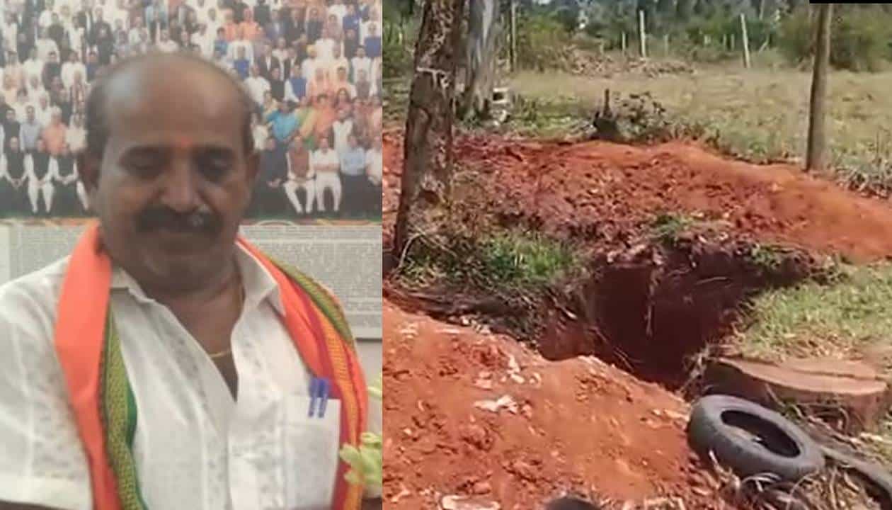 ರಸ್ತೆ ಗುಂಡಿಯಲ್ಲಿ ಬಿದ್ದು ಬೈಕ್ ಓಡಿಸುತ್ತಿದ್ದ ಬಿಜೆಪಿ ಮುಖಂಡ ಸಾವು ರಸ್ತೆ ಗುಂಡಿಯಲ್ಲಿ ಬಿದ್ದು ಬೈಕ್ ಓಡಿಸುತ್ತಿದ್ದ ಬಿಜೆಪಿ ಮುಖಂಡ ಸಾವು