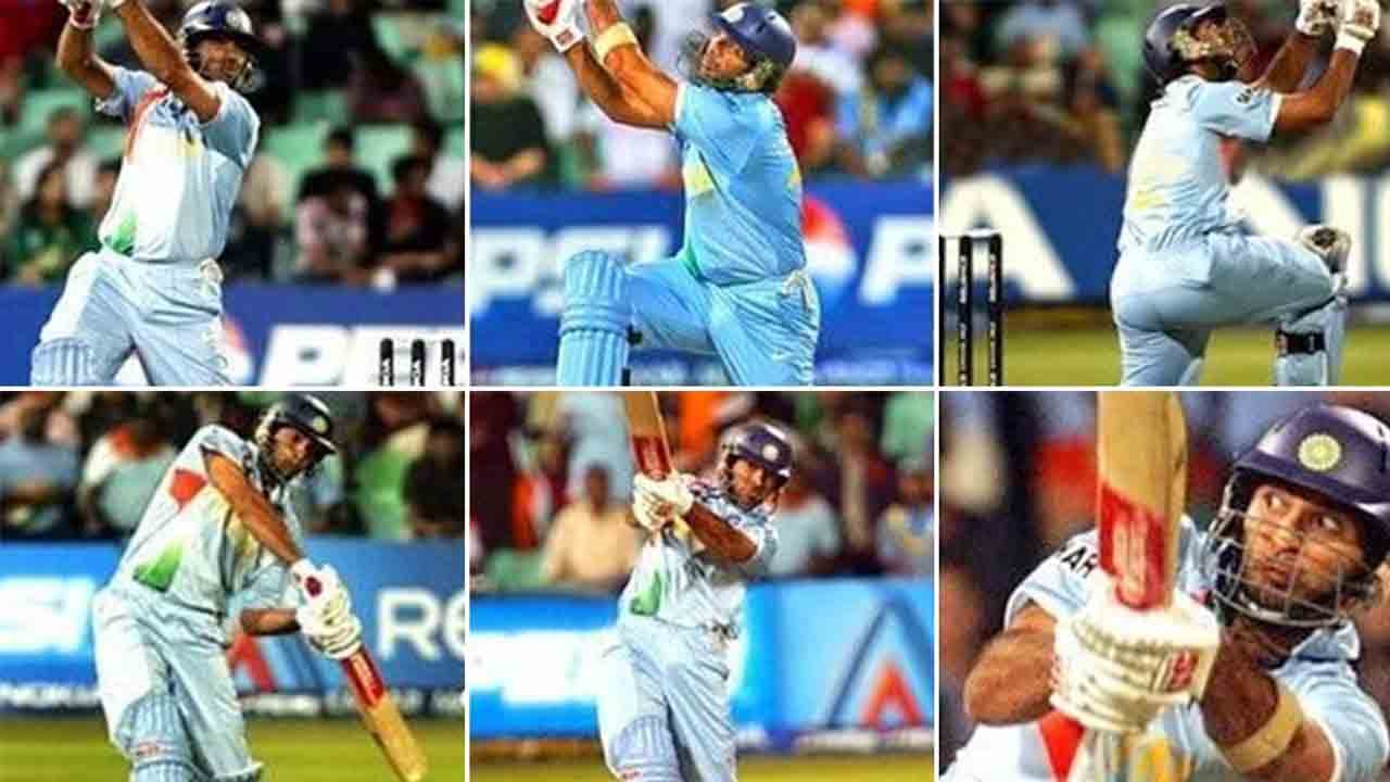 Yuvraj Singh: ಕ್ರಿಕೆಟ್ ಇತಿಹಾಸದಲ್ಲಿ ಅಂದಿನ ಈ ದಿನ; 6,6,6,6,6,6 ಯುವರಾಜ್ ಸಿಂಗ್ ಸಿಕ್ಸರ್ ಕಿಂಗ್ ಆಗಿ ಬದಲಾದ ದಿನ Yuvraj Singh: ಕ್ರಿಕೆಟ್ ಇತಿಹಾಸದಲ್ಲಿ ಅಂದಿನ ಈ ದಿನ; 6,6,6,6,6,6 ಯುವರಾಜ್ ಸಿಂಗ್ ಸಿಕ್ಸರ್ ಕಿಂಗ್ ಆಗಿ ಬದಲಾದ ದಿನ