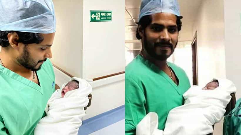 ಮಗು ಜನಿಸಿದ ಬಗ್ಗೆ ಫಸ್ಟ್ ರಿಯಾಕ್ಷನ್ ನೀಡಿದ ನಿಖಿಲ್ ಕುಮಾರಸ್ವಾಮಿ