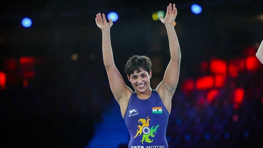 World Championship: ವಿಶ್ವ ಕುಸ್ತಿ ಚಾಂಪಿಯನ್ಶಿಪ್ನಲ್ಲಿ ಬೆಳ್ಳಿ ಗೆದ್ದು ಇತಿಹಾಸ ಸೃಷ್ಟಿಸಿದ ಅನ್ಶು ಮಲಿಕ್ World Championship: ವಿಶ್ವ ಕುಸ್ತಿ ಚಾಂಪಿಯನ್ಶಿಪ್ನಲ್ಲಿ ಬೆಳ್ಳಿ ಗೆದ್ದು ಇತಿಹಾಸ ಸೃಷ್ಟಿಸಿದ ಅನ್ಶು ಮಲಿಕ್