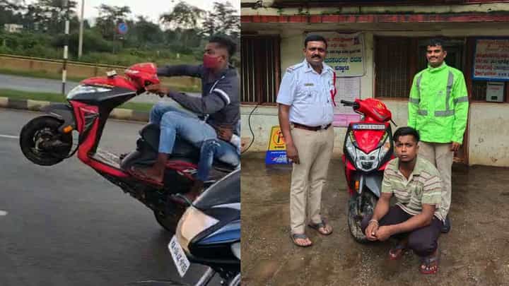 ಎದೆ ಜಲ್ಲ್ ಅನ್ನುತ್ತೆ ಡೆಡ್ಲಿ ಬೈಕ್ ವ್ಹೀಲಿಂಗ್! ವಿಡಿಯೋ ಇದೆ ಎದೆ ಜಲ್ಲ್ ಅನ್ನುತ್ತೆ ಡೆಡ್ಲಿ ಬೈಕ್ ವ್ಹೀಲಿಂಗ್! ವಿಡಿಯೋ ಇದೆ