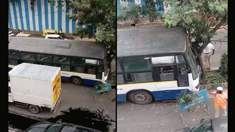 Bengaluru: ಬಿಎಂಟಿಸಿ ಬಸ್ನ ಬ್ರೇಕ್ ಫೇಲ್ ಆಗಿ ಅಪಘಾತ