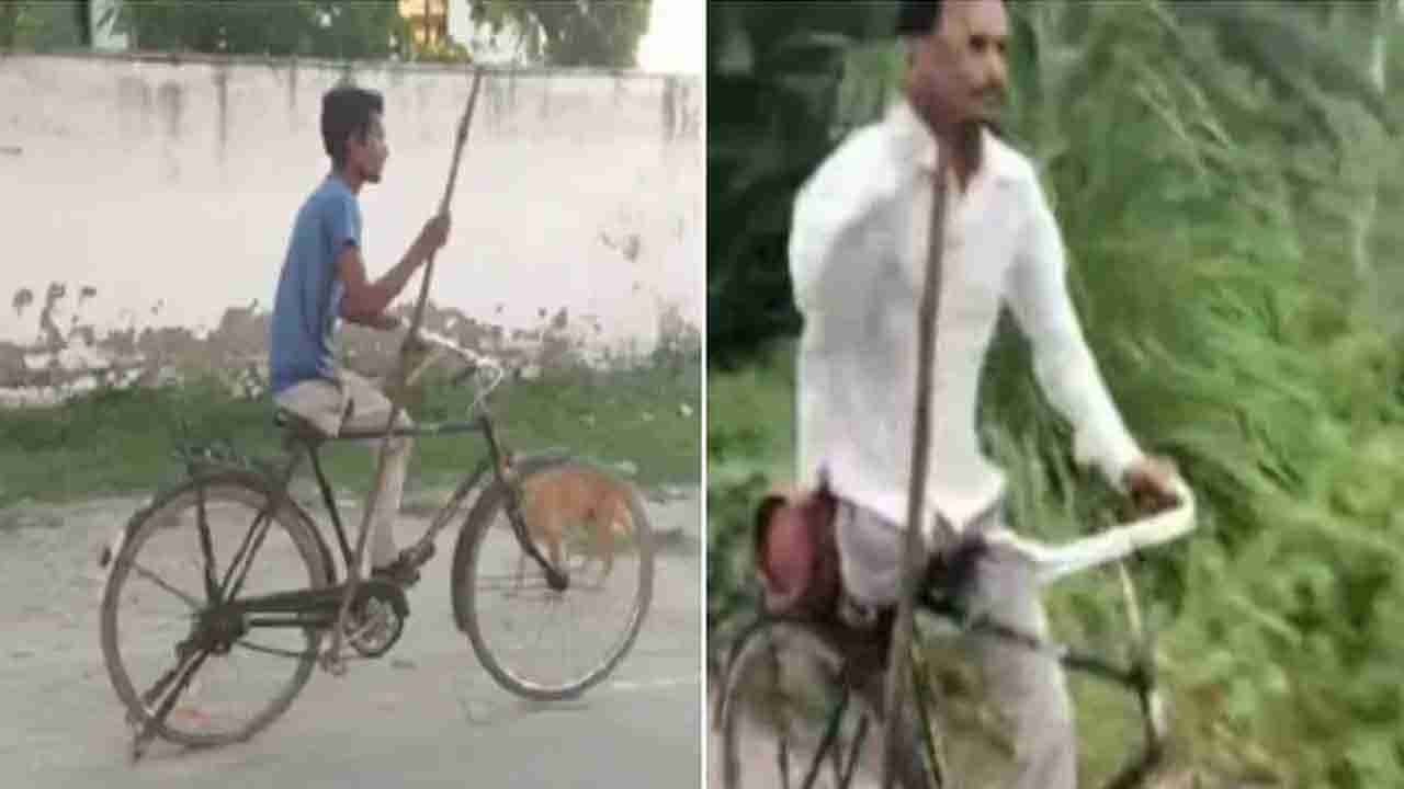 Viral Video: ಒಂದೇ ಕಾಲಿನಲ್ಲಿ ಸೈಕಲ್ ತುಳಿಯುತ್ತಾ ಸಾಗಿದ ವ್ಯಕ್ತಿ; ಹೃದಯಸ್ಪರ್ಶಿ ವಿಡಿಯೋ ನೋಡಿ ಸೆಲ್ಯೂಟ್ ಎಂದ ನೆಟ್ಟಿಗರು