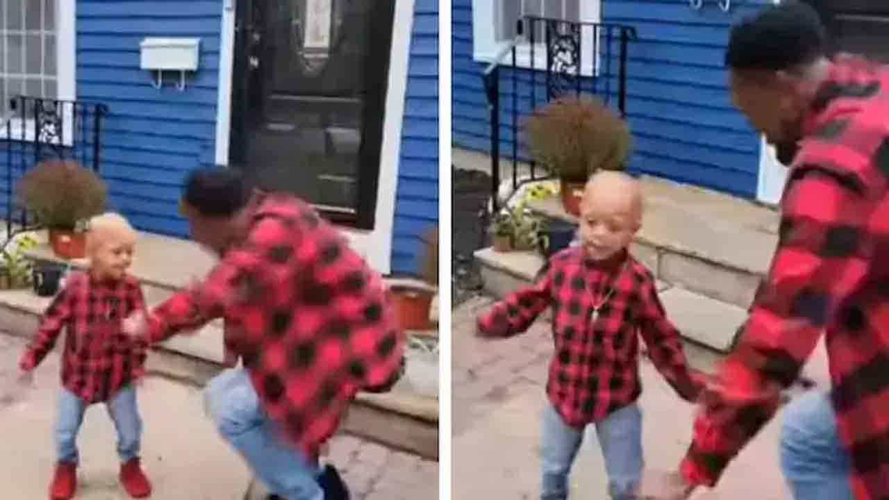 Viral Video: ಅನಾರೋಗ್ಯದಿಂದ ಚೇತರಿಸಿಕೊಂಡ ಮಗನನ್ನು ಕಂಡು ಕುಣಿದು ಕುಪ್ಪಳಿಸಿದ ಅಪ್ಪ; ಹೃದಯಸ್ಪರ್ಶಿ ವಿಡಿಯೋವಿದು Viral Video: ಅನಾರೋಗ್ಯದಿಂದ ಚೇತರಿಸಿಕೊಂಡ ಮಗನನ್ನು ಕಂಡು ಕುಣಿದು ಕುಪ್ಪಳಿಸಿದ ಅಪ್ಪ; ಹೃದಯಸ್ಪರ್ಶಿ ವಿಡಿಯೋವಿದು