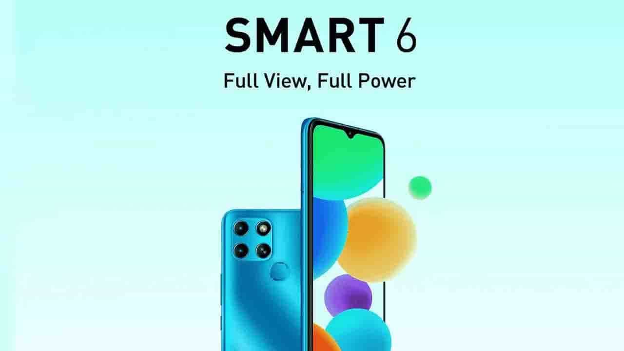 Infinix Smart 6: ಅತಿ ಕಡಿಮೆ ಬೆಲೆಗೆ ಬಿಡುಗಡೆ ಆಯ್ತು ಮತ್ತೊಂದು ಆಕರ್ಷಕ ಸ್ಮಾರ್ಟ್ಫೋನ್: ಇಲ್ಲಿದೆ ಮಾಹಿತಿ Infinix Smart 6: ಅತಿ ಕಡಿಮೆ ಬೆಲೆಗೆ ಬಿಡುಗಡೆ ಆಯ್ತು ಮತ್ತೊಂದು ಆಕರ್ಷಕ ಸ್ಮಾರ್ಟ್ಫೋನ್: ಇಲ್ಲಿದೆ ಮಾಹಿತಿ