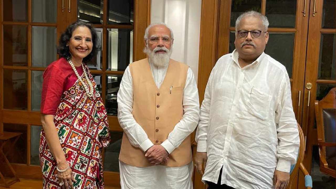 PM Modi Meets Rakesh Jhunjhunwala: ಶತಕೋಟ್ಯಧಿಪತಿ ಹೂಡಿಕೆದಾರ ಜುಂಜುನ್ವಾಲಾರನ್ನು ಭೇಟಿ ಮಾಡಿದ ಪ್ರಧಾನಿ