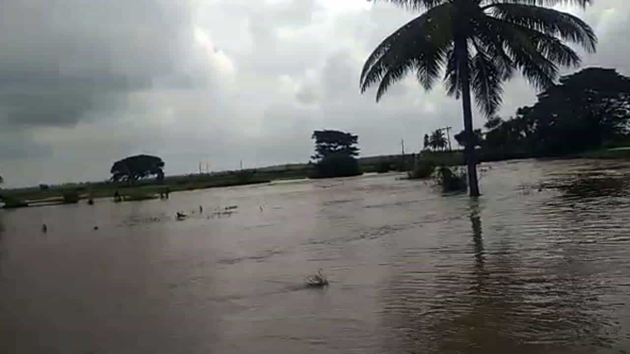 ದಾವಣಗೆರೆ: ಬೈಕ್ನಲ್ಲಿ ಹಳ್ಳ ದಾಟುವಾಗ ನೀರಲ್ಲಿ ಕೊಚ್ಚಿಹೋದ ಯುವಕ! ದಾವಣಗೆರೆ: ಬೈಕ್ನಲ್ಲಿ ಹಳ್ಳ ದಾಟುವಾಗ ನೀರಲ್ಲಿ ಕೊಚ್ಚಿಹೋದ ಯುವಕ!