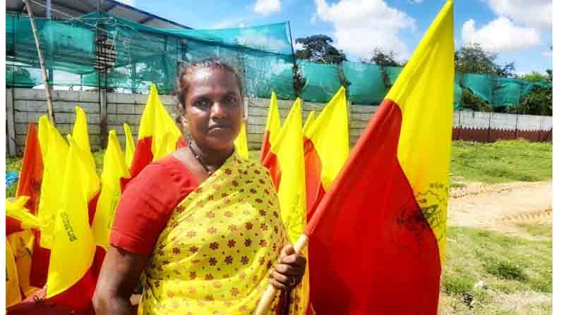 Kannada Rajyotsava Flags