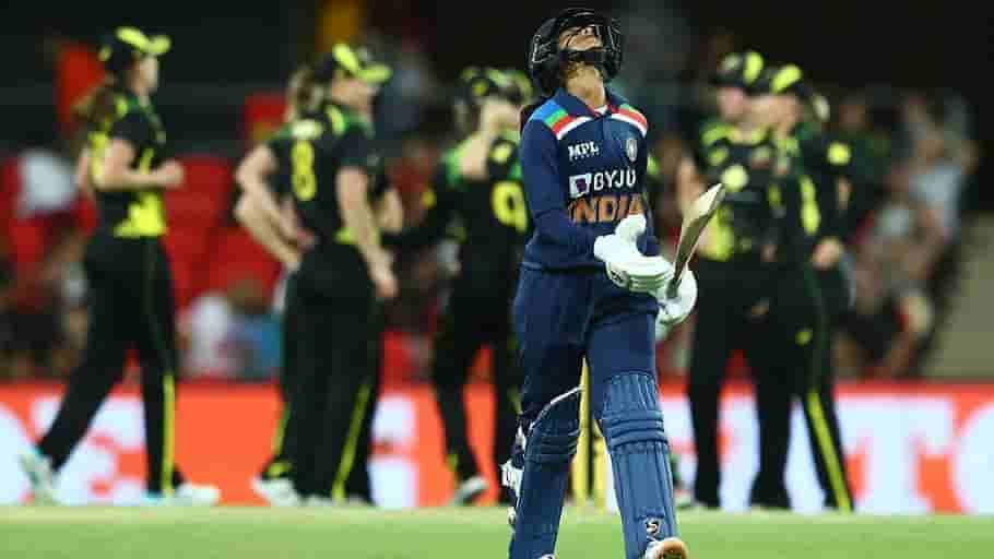 Ind W vs Aus W, 2nd T20I: ಆಸಿಸ್ ವೇಗಕ್ಕೆ ನಲುಗಿದ ಭಾರತ ವನಿತೆಯರ ತಂಡ; 2ನೇ ಟಿ20 ಪಂದ್ಯದಲ್ಲಿ ಸೋಲು!