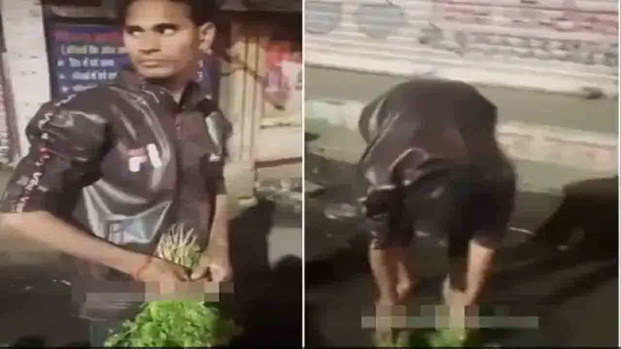 Shocking Video: ಚರಂಡಿ ನೀರಿನಲ್ಲಿ ಕೊತ್ತಂಬರಿ ಸೊಪ್ಪು ತೊಳೆದ ಮಾರಾಟಗಾರ; ಶಾಕಿಂಗ್ ವಿಡಿಯೊ ವೈರಲ್ Shocking Video: ಚರಂಡಿ ನೀರಿನಲ್ಲಿ ಕೊತ್ತಂಬರಿ ಸೊಪ್ಪು ತೊಳೆದ ಮಾರಾಟಗಾರ; ಶಾಕಿಂಗ್ ವಿಡಿಯೊ ವೈರಲ್
