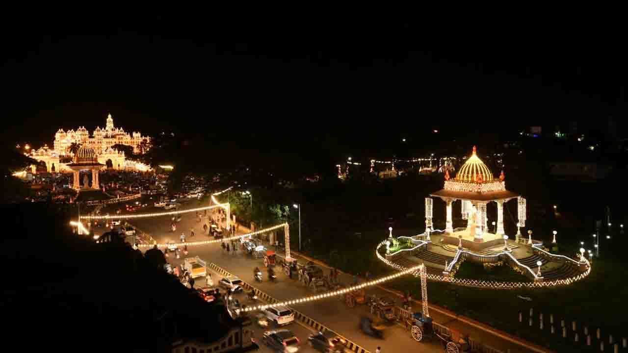 mys dasara lightings  