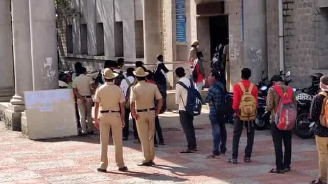 ಇಂದು ಸಿವಿಲ್ ಪೊಲೀಸ್ ಕಾನ್ಸ್‌ಟೇಬಲ್ ಪರೀಕ್ಷೆ; ಪೊಲೀಸ್ ಇಲಾಖೆಯಿಂದ ಬಯೋಮೆಟ್ರಿಕ್ ಬಳಕೆ