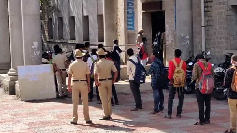 ಇಂದು ಸಿವಿಲ್ ಪೊಲೀಸ್ ಕಾನ್ಸ್ಟೇಬಲ್ ಪರೀಕ್ಷೆ; ಪೊಲೀಸ್ ಇಲಾಖೆಯಿಂದ ಬಯೋಮೆಟ್ರಿಕ್ ಬಳಕೆ