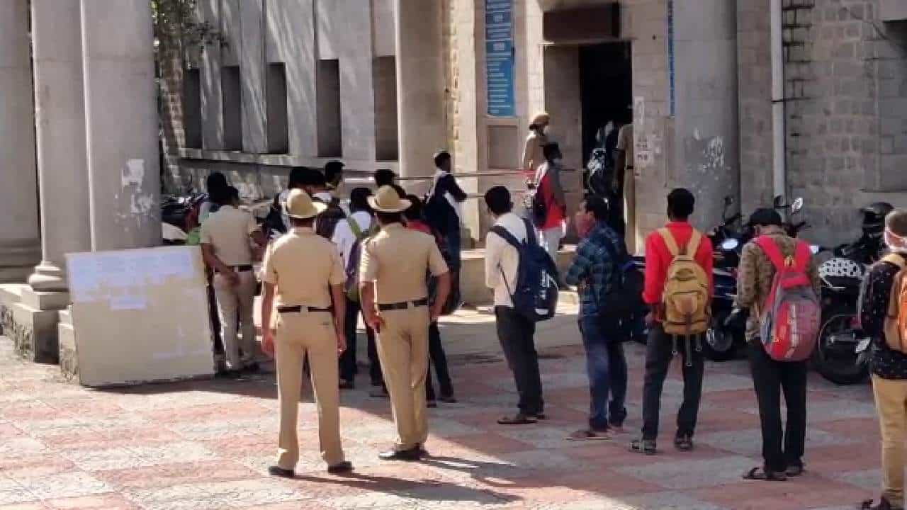 ಇಂದು ಸಿವಿಲ್ ಪೊಲೀಸ್ ಕಾನ್ಸ್‌ಟೇಬಲ್ ಪರೀಕ್ಷೆ; ಪೊಲೀಸ್ ಇಲಾಖೆಯಿಂದ ಬಯೋಮೆಟ್ರಿಕ್ ಬಳಕೆ