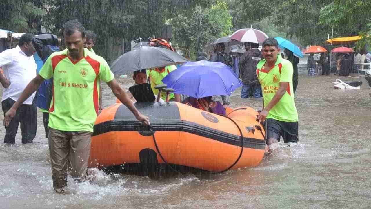 Chennai Rain ತಮಿಳುನಾಡಿನಲ್ಲಿ ಭಾರೀ ಮಳೆಯಿಂದಾಗಿ 5 ಸಾವು; ನವೆಂಬರ್ 11ರವರೆಗೆ ರೆಡ್ ಅಲರ್ಟ್ ಘೋಷಣೆ 