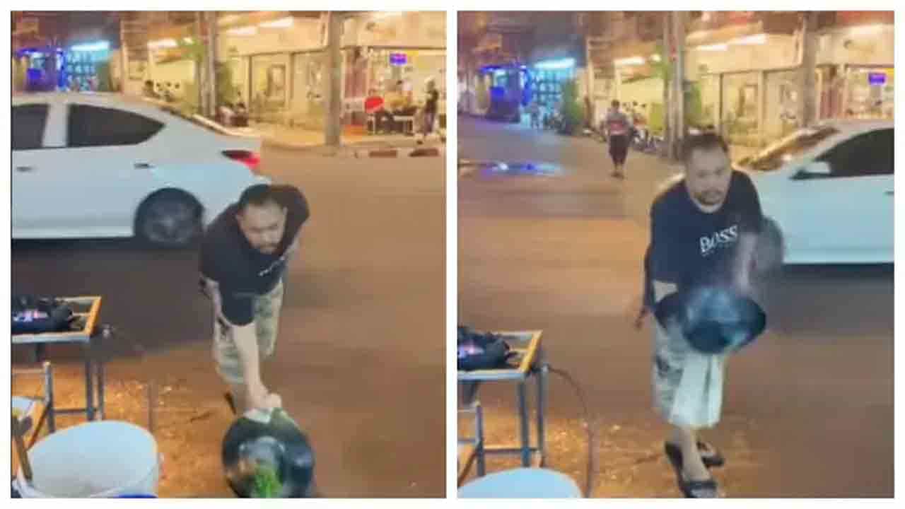 Viral Video: ಬೀದಿ ವ್ಯಾಪಾರಿಯ ಈ ಕೌಶಲ್ಯ ನೋಡಿದ್ರೆ ನೀವೂ ಬೆರಗಾಗ್ತೀರಾ; ವಿಡಿಯೊ ನೋಡಿ Viral Video: ಬೀದಿ ವ್ಯಾಪಾರಿಯ ಈ ಕೌಶಲ್ಯ ನೋಡಿದ್ರೆ ನೀವೂ ಬೆರಗಾಗ್ತೀರಾ; ವಿಡಿಯೊ ನೋಡಿ