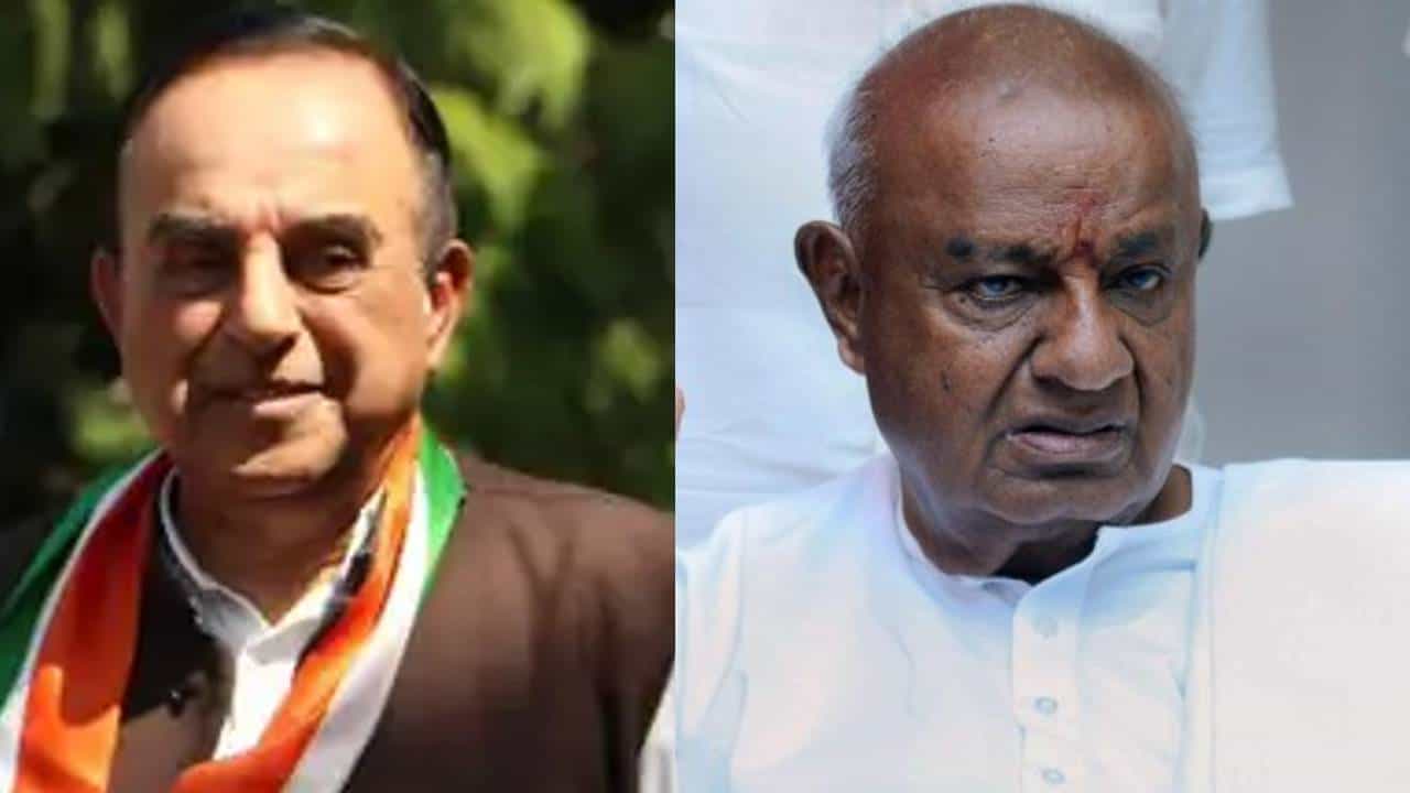 ಇಂದು ದೇವೇಗೌಡರೊಟ್ಟಿಗೆ ಇಡ್ಲಿ-ವಡೆ ತಿಂದೆ ಎಂದ ಸುಬ್ರಹ್ಮಣಿಯನ್ ಸ್ವಾಮಿ; ಗೌಡರು ರಾಜ್ಯಸಭಾ ಸೀಟ್ ಭರವಸೆ ಕೊಟ್ಟರಾ ಎಂಬುದು ಪ್ರಶ್ನೆ ! ಇಂದು ದೇವೇಗೌಡರೊಟ್ಟಿಗೆ ಇಡ್ಲಿ-ವಡೆ ತಿಂದೆ ಎಂದ ಸುಬ್ರಹ್ಮಣಿಯನ್ ಸ್ವಾಮಿ; ಗೌಡರು ರಾಜ್ಯಸಭಾ ಸೀಟ್ ಭರವಸೆ ಕೊಟ್ಟರಾ ಎಂಬುದು ಪ್ರಶ್ನೆ !